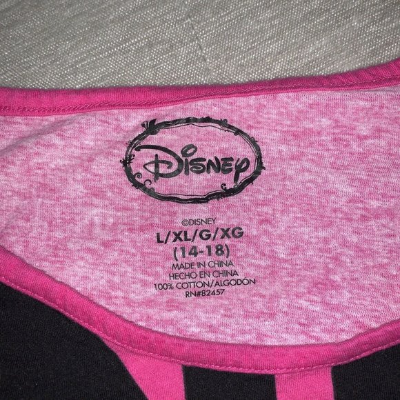 Disney Tall Womens Pink Minnie Mouse Short Sleeve T-shirt XL & Headband - Picture 8 of 11